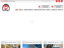 Tablet Screenshot of mcgregorindustries.com